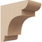 Ekena Millwork 3"W x 6"D x 6"H Classic New Brighton Rough Cedar Woodgrain TimberThane Corbel, Primed Tan CORUR03X06X06NEBRCPR - alternate 1